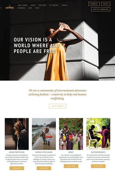 squarespace templates for nonprofits|29 Squarespace Nonprofit Website Examples .
